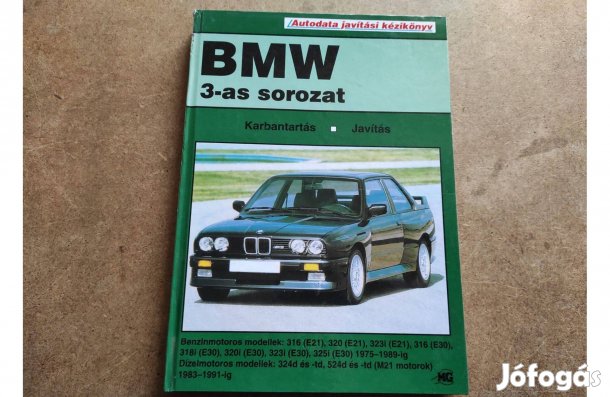 BMW 3 as sorozat javítási karbantartási könyv