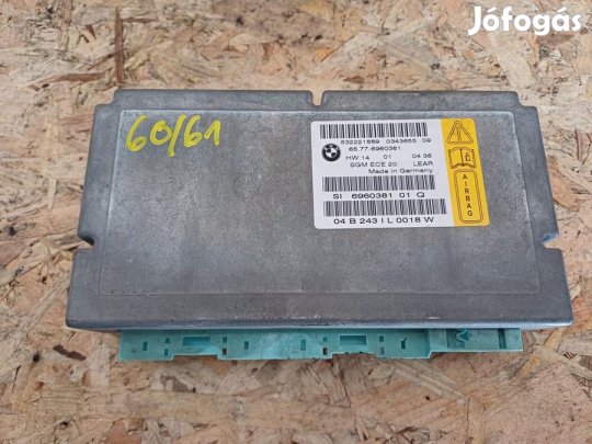 BMW 5 E60/61 (2003-2009) Légzsák Vezérlő