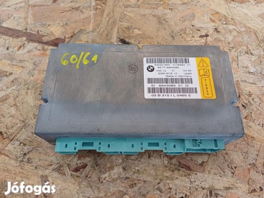 BMW 5 E60/61 (2003-2009) Légzsák Vezérlő