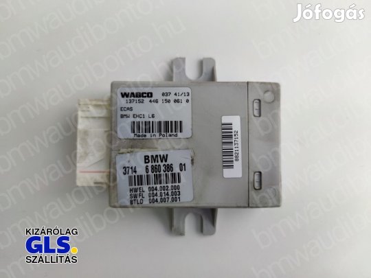 BMW 5 Touring (F11) Légrugó vezérlő egység/modul (6860386, 37146860386