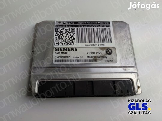BMW 5 (E39) 520 i 206S4 Motorvezérlő egység/modul (7500255)