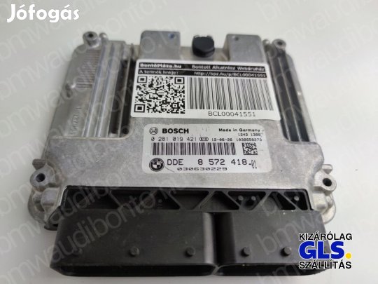 BMW 5 (F10) 520 d N47D20C Motorvezérlő egység/modul (8572418)