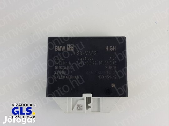 BMW 5 (G30, F90) Tolatóradar vezérlőegység/modul (6934603, 66206834603