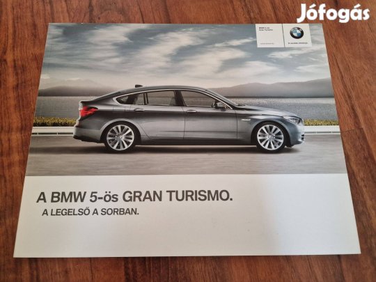 BMW 5-ös GRAN Turismo Prospektus 2009 Magyar Nyelv 68 oldal