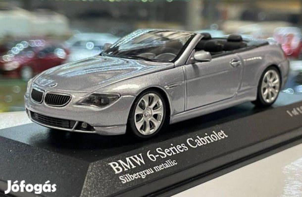 BMW 645i Cabrio E64 2006 1:43 Minichamps 431026031 Limited Ed 1008