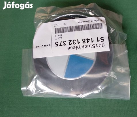 BMW 82 mm-es első / hátsó embléma új kék (logó, jel)