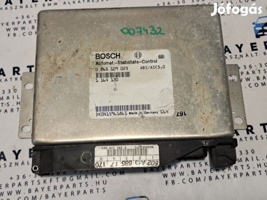 BMW E38 E39 520i 523i 528i ABS ASC vezérlő egység doboz