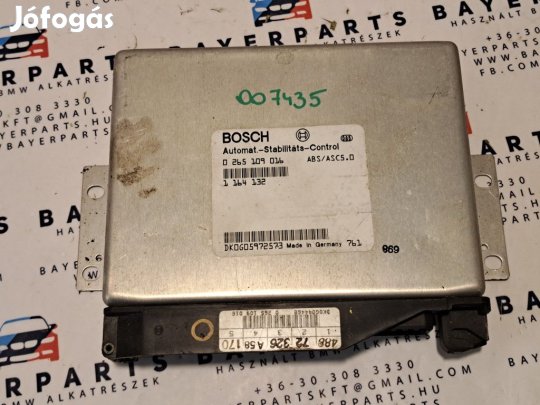 BMW E38 E39 525tds 525tds 725tds ABS ASC vezérlő egység doboz