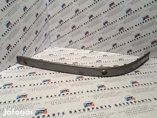 BMW E39 sedan touring bal első PDC-s lökhárító díszléc műanyag