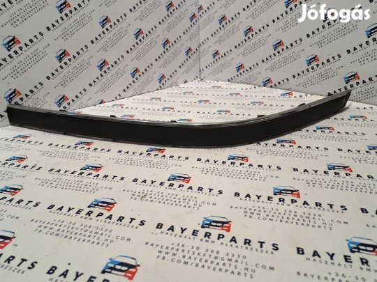 BMW E39 sedan touring bal első króm csíkos lökhárító díszléc műanyag