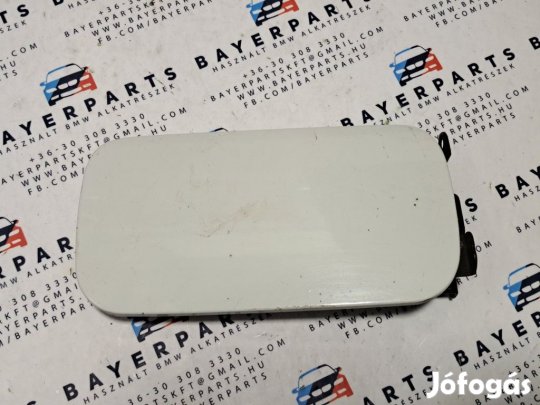 BMW E39 sedan touring fehér tank fedél ajtó sapka tankfedél