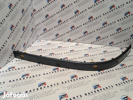 BMW E39 sedan touring jobb első PDC-s lökhárító díszléc műanyag