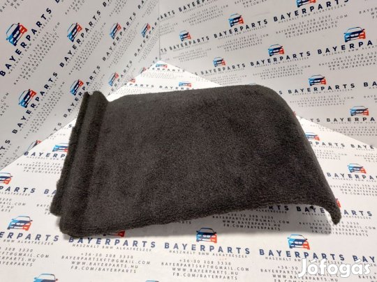 BMW E39 touring fekete bal hátsó csomagtér takarókárpit borítás burko