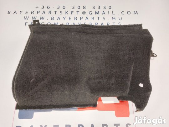 BMW E39 touring fekete jobb hátsó csomagtér takarókárpit borítás burk