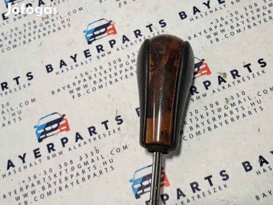 BMW E46 E38 E39 X5 Z3 faberakásos bőr automata váltógomb váltókar