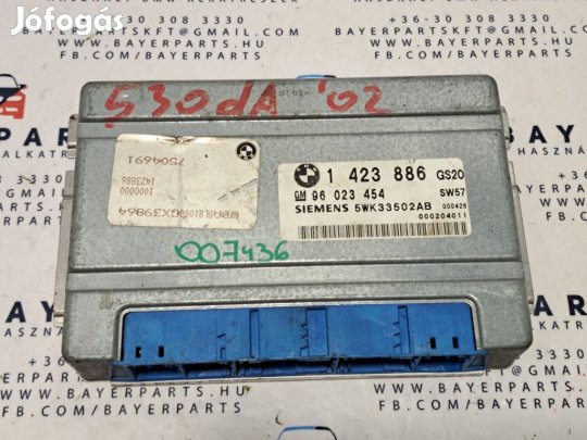 BMW E46 E39 GM automata váltó vezérlő váltóvezérlő elektronika GS20