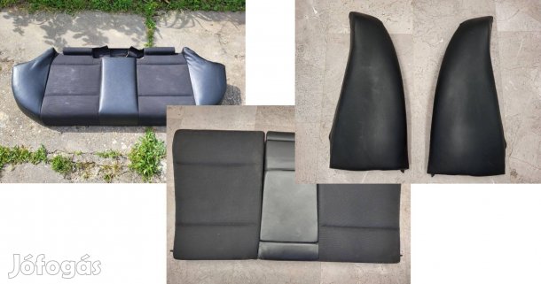 BMW E46 GT Anthrazit dönthető, sízsákos hátsó ülés