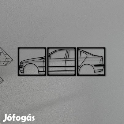 BMW E46 Sedan 3 részes faldekor