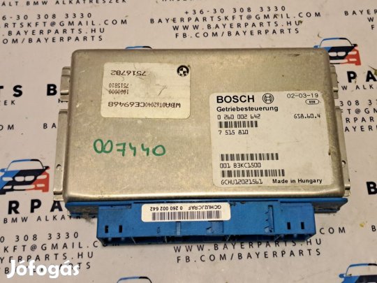BMW E46 automata váltó vezérlő váltóvezérlő elektronika GS8 eladó
