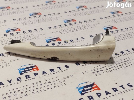 BMW E46 bal első hátsó kifelé nyíló kilincs - fehér