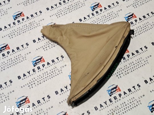 BMW E46 bézs kézifék szoknya zsák - foglalkozós