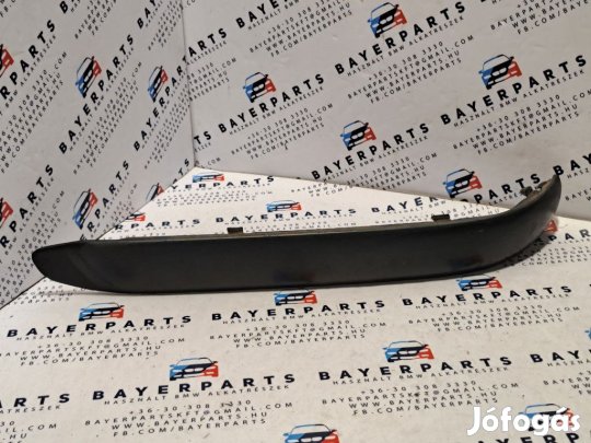 BMW E46 compact fekete bal hátsó lökhárító díszléc