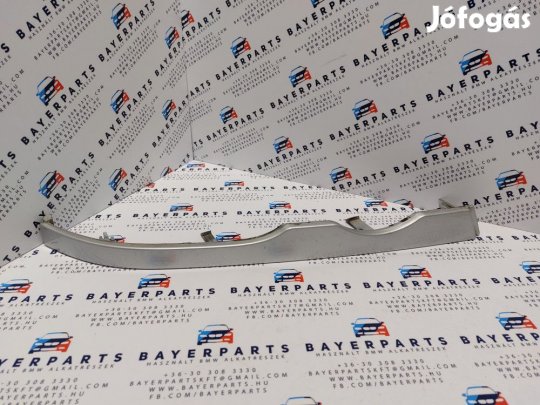 BMW E46 coupe cabrio pre ezüst titansilber titansilver jobb első baju