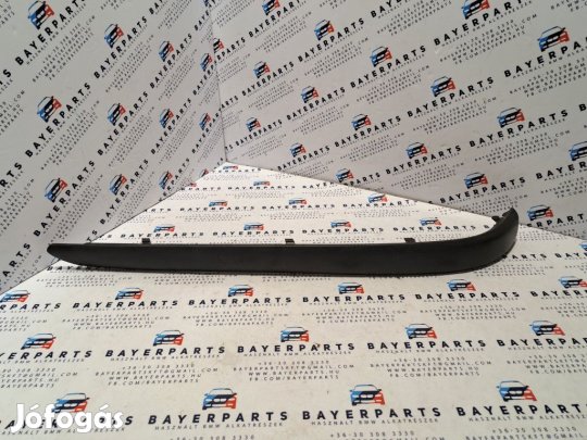BMW E46 facelift sedan fekete bal hátsó lökhárító díszléc