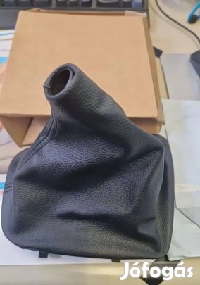 BMW E46 fekete bőr váltószoknya