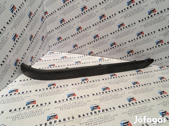 BMW E46 sedan fekete jobb hátsó lökhárító díszléc - húzott