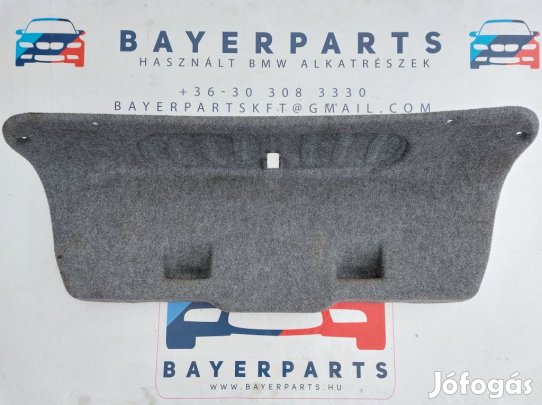 BMW E46 sedan szürke csomagtér csomagtartó ajtó kárpit burkolat