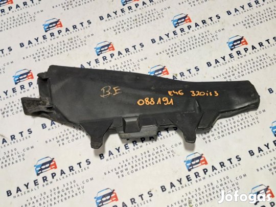 BMW E46 sedan touring coupe compact bal első motortér szélvédő alatti