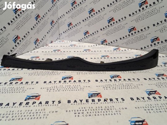 BMW E46 sedan touring facelift bal első kék bajuszléc bajusz léc - hi