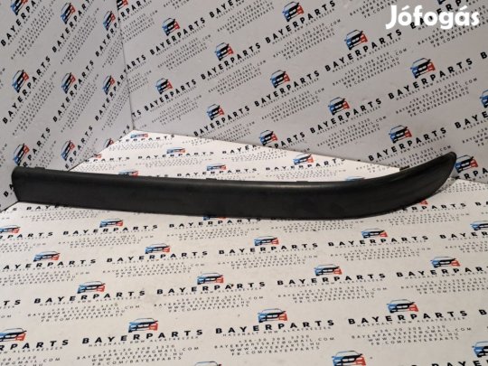 BMW E46 sedan touring facelift előtti lökhárító bal első díszléc műan