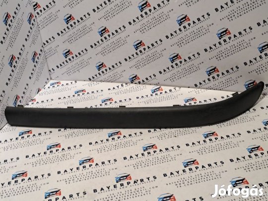 BMW E46 sedan touring facelift előtti lökhárító bal első díszléc műan