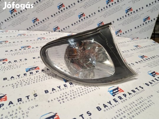 BMW E46 sedan touring facelift jobb első fehér index lámpa