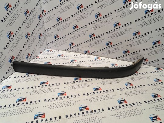 BMW E46 sedan touring facelift lökhárító bal első díszléc műanyag