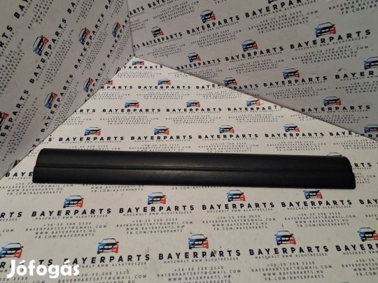 BMW E46 sedan touring fekete bal jobb első belső küszöb takaró küszöb