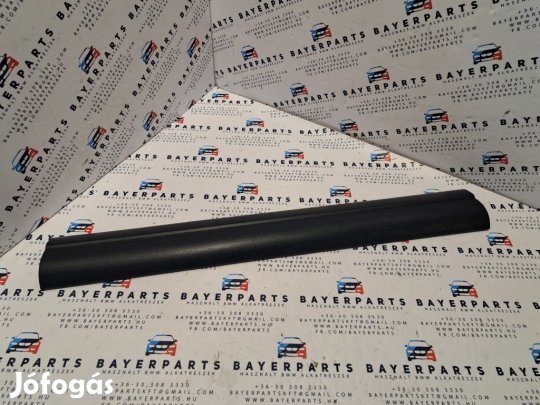 BMW E46 sedan touring fekete bal jobb első belső küszöb takaró küszöb