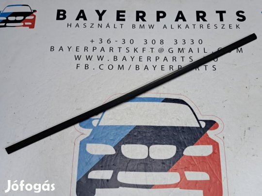 BMW E46 sedan touring fekete jobb első ajtó díszléc