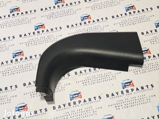 BMW E46 sedan touring gyári fekete jobb első lábtér takaró műanyag -