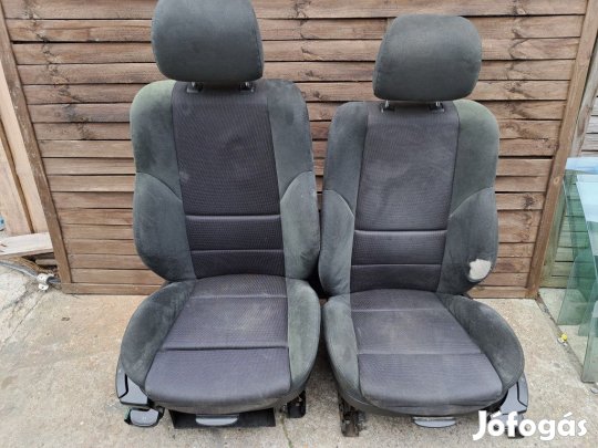 BMW E46 touring combtámaszos alcantara ülésszett sport ülés belső - f