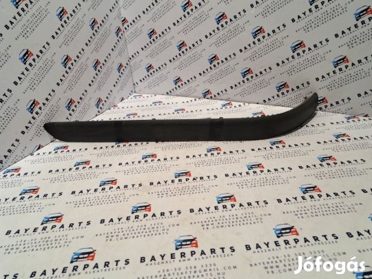 BMW E46 touring fekete bal hátsó lökhárító díszléc
