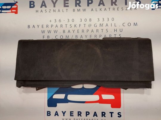 BMW E46 touring fekete csomagtér alsó kárpit takaró fedél borítás