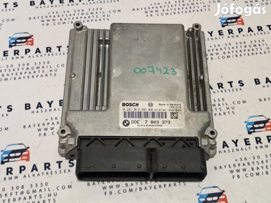 BMW E60 E61 520d 163le M47 ECU motorvezérlő elektronika computer