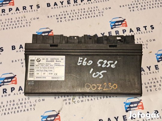 BMW E60 E61 CAS 3 CAS3 modul vezérlő