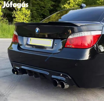 BMW E60 E61 M5 style diffuzor / fényes fekete /