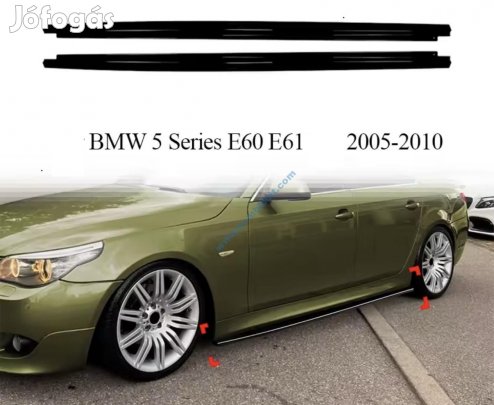 BMW E60 E61 küszöb spoiler / toldat