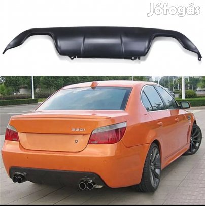 BMW E60 E61 oo---oo hátsó lökhárító diffúzor, M5 style