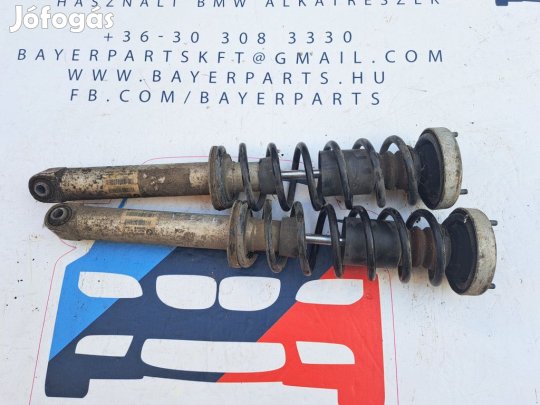 BMW E60 sedan hátsó gólyaláb lengéscsillapító rugó pár